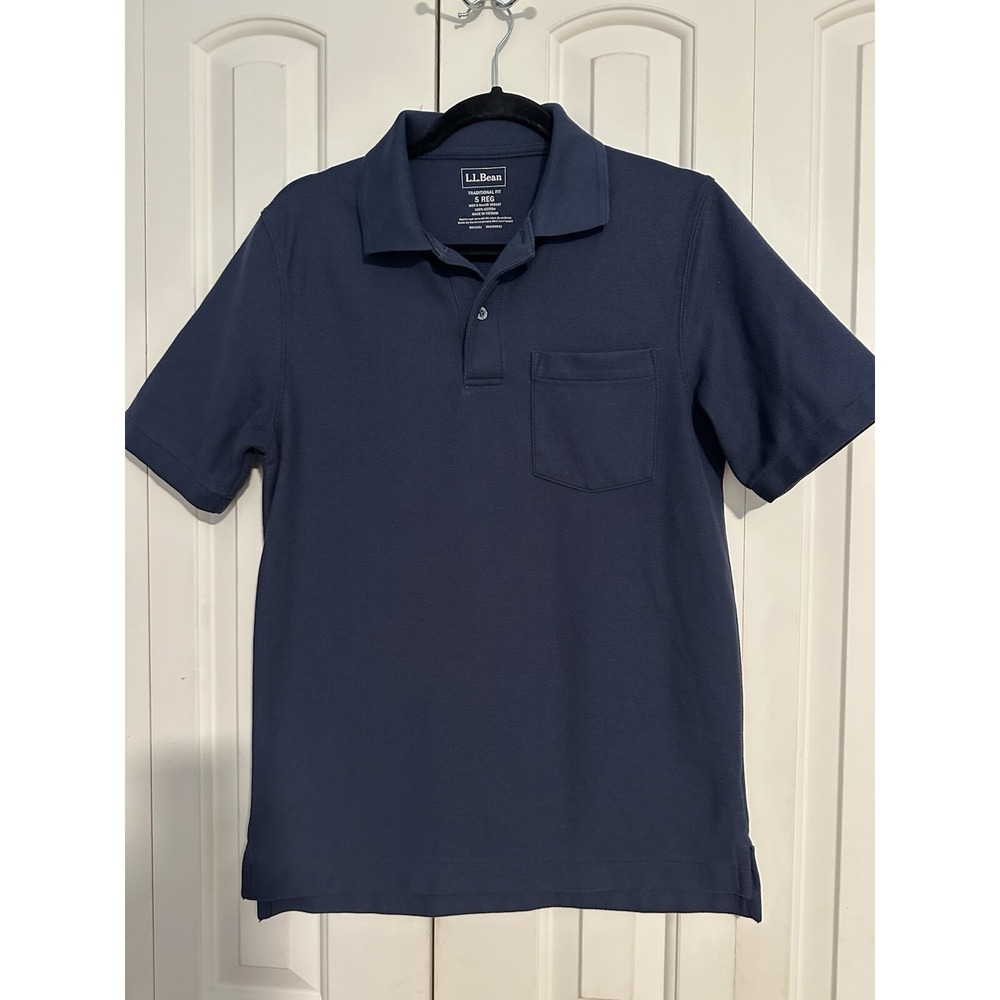 L.L. Bean Navy Polo Shirt